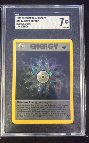 Rainbow Energy (1st Edition) graded SGC 7 for sale on eBay