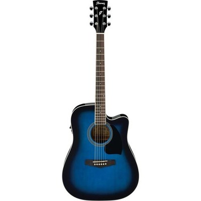 Ibanez Performance PF15ECE Performance Dreadnought Acoustic Electric Guitar, Ros