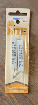 Two (2) NTE 10W 560 ohm 5% Ceramic Flameproof Resistor NOS FAST FREE SHIPPING