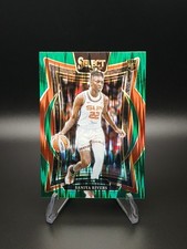 2025 Panini Select WNBA - Saniya Rivers #52 Concourse Green Flash Prizm