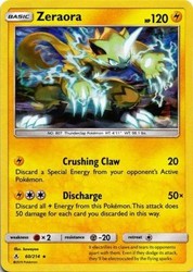 Zeraora 60/214 Cracked Ice Holo SM Unbroken Bonds