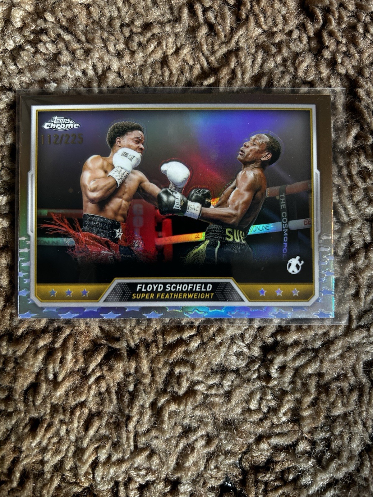 Floyd Schofield 2024 Topps Chrome Boxing #97 Bronze Refractor /225