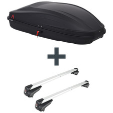 Dachbox G3 Spark 320 + Dachträger G3 für Opel Astra H Caravan (Kombi) Typ L35 FP