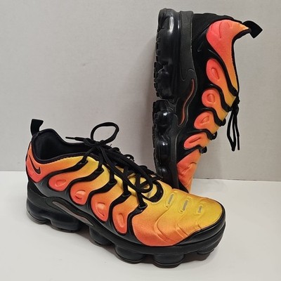 orange yellow and black vapormax