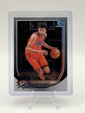 2025-26 Bowman Chrome Base Chet Holmgren Oklahoma City Thunder #BCV-108