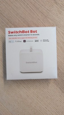 SwitchBot Bot Smart Switch Button Pusher White Bluetooth Used Once Open Box