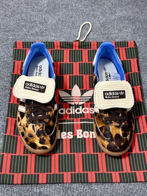 Size 9.5 - Wales Bonner x adidas Samba Pony Leopard for sale