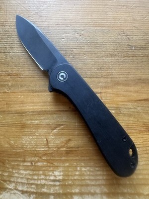Civivi Elemntum Ebony Wood Handle D2 Steel