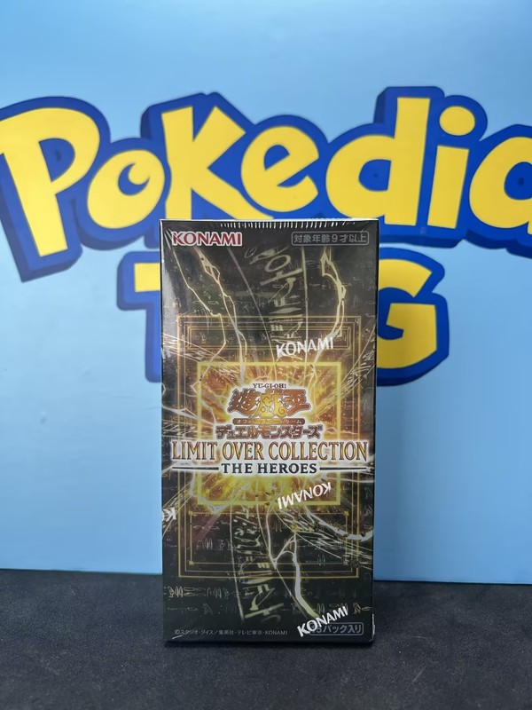 Asia edition Yu-Gi-Oh! Japanese LIMIT OVER COLLECTION THE HEROES 1 Box Sealed