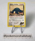 Rocket's Snorlax  1st Edition 33/132 - Gym Heroes *MP* Rare Pokemon Card