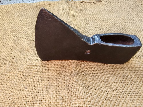 RARE VINTAGE AXE HEAD AUGUST HELSPER HELKO WERK ANTIQUE LOGGING SPLITTING - Picture 9 of 15