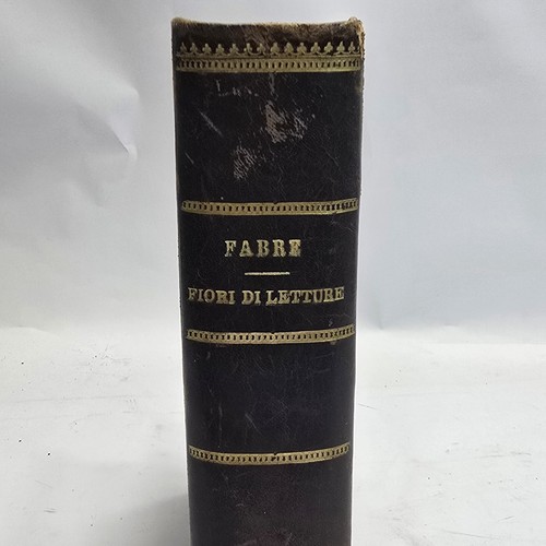 1893 Italian Literature Book by Alessandro Fabre Featuring Dante and Petrarch. - Picture 3 of 24