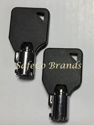 2 Protex Safe-Toolbox Keys for Key Codes HMC00001-31000 SafeCo Brands 2-Keys