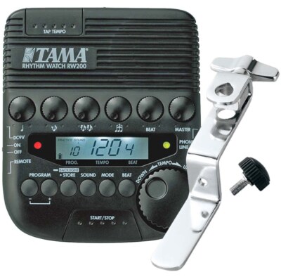 Tama RW200 Rhythm Watch + RWH10 Rhythmwatch Holder