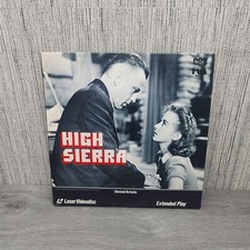 High Sierra Laserdisc LD Ida Lupino Humphrey Bogart- CBS Fox 1982 VG