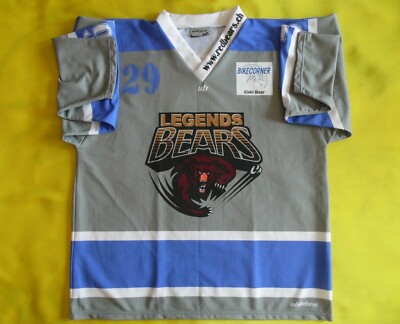 Legends Bears Behrend Hockey Jersey Size L Shirt Mens Trikot Whitebear ig93