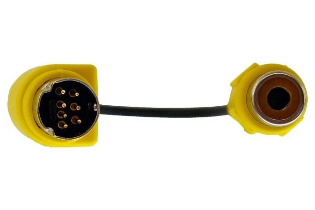 Video Card S-Video Male (7 PINS) to RCA Female Composite TV Converter Adapter - Image 2 of 3