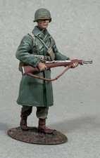 W Britain - U.S. Infantry in Raincoat Walking, 1943-45 25244