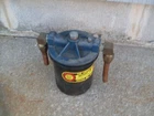 Vintage OIL BURNER TANK FILTER OIL TANK