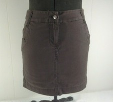 J. Crew Vintage Chino Cotton Brown Skirt Sz2 30W
