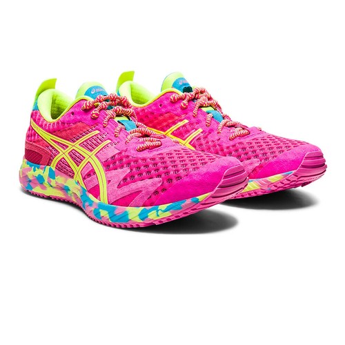 Asics Mujer Gel-Noosa Tri 12 Correr Zapatos Zapatillas Rosa Deporte - Imagen 1 de 3