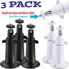 3 Pack Security Wall Mount for Arlo or Pro Camera Adjustable Indoor Outdoor Cam