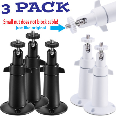 3 Pack Security Wall Mount for Arlo or Pro Camera Adjustable Indoor Outdoor Cam