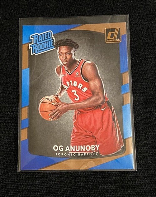 2017-18 Donruss #178 OG Anunoby RR RC Raptors Knicks