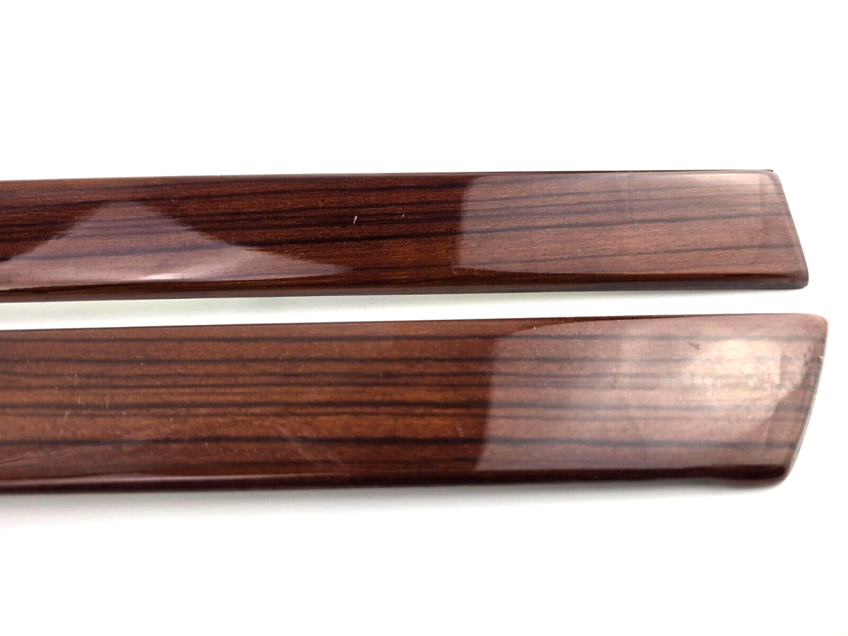 Mercedes Benz W140 S-Class Zebrano Rear Door Wood Pair 2x 300SE