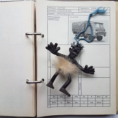 48 DDR NVA MdI VP Typenblatt Datenblatt LKW Robur LO 2002 AKSF 2/M III (WFS)