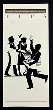 1990s TIPS Training Intervention Procedures Alcohol Servers Busch VTG Brochure