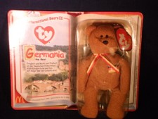 International Bears II Germania The Bear Ty Teenie Beanie McDonald's    B16-3