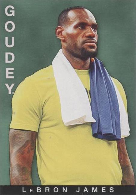 2015 Upper Deck Goodwin Champions - LeBron James #9 - 1 of 2