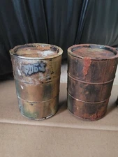 1:12 scale Graffiti rusty barrel action figure prop NECA, Marvel, DC 