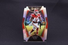 2021	NFL	PANINI	SELECT	DERRICK GORE	RC, SILVER PREMIER LEVEL DIE CUT PRIZM	#	184