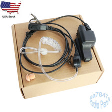 Surveillance Mic Earpiece For HT1000 XTS1500 XTS2250 XTS2500 XTS5000 Radio
