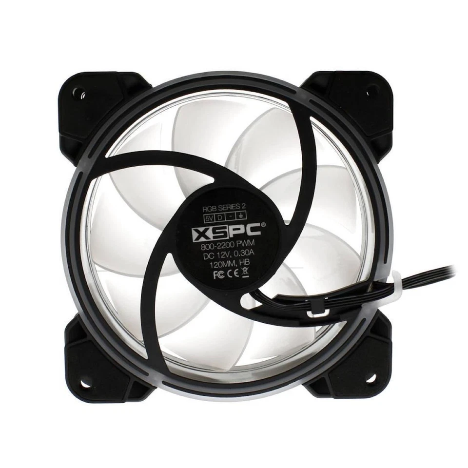 XSPC RGB Series 2 PWM 120mm Fan, ARGB - Image 4 of 4