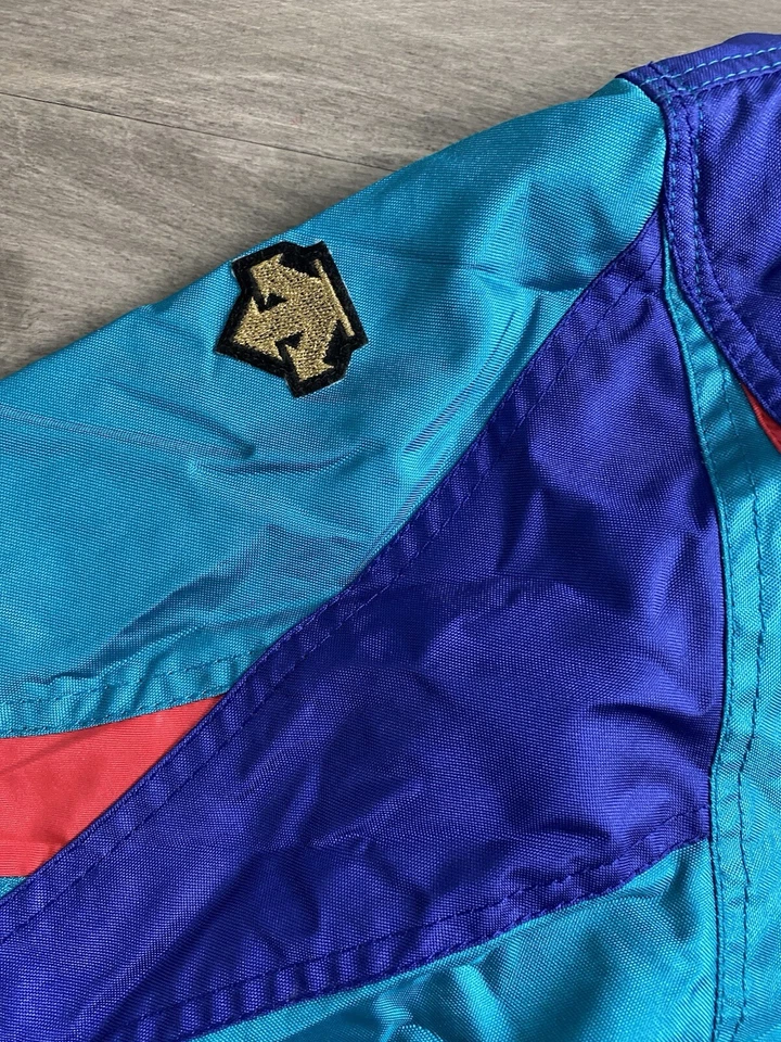 Винтажная лыжная куртка Descente мужская размер M Cyber Y2k зимняя мешковатая гранж - Изображение 4 из 4