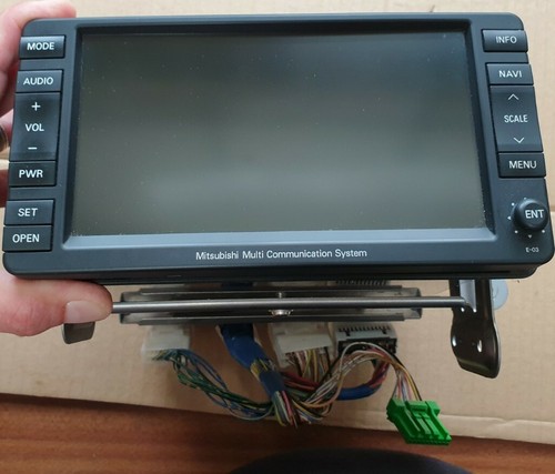Mitsubishi Outlander MK2 07-13 Navi Radio CD Head Unit Navigation Lancer E-03