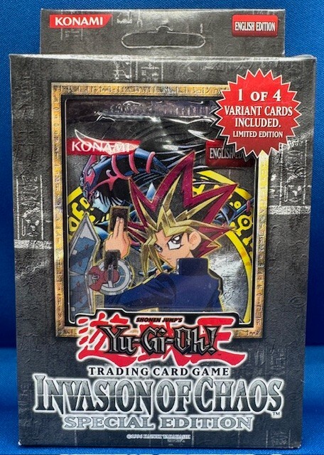 Yu-Gi-Oh! Invasion of Chaos Special Edition Box LE Variant +