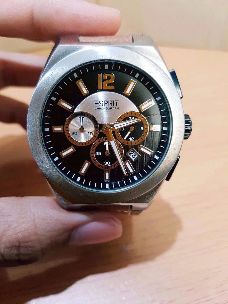 Esprit chronograph watch cheap