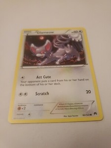 Pokémon TCG Glameow BREAKPoint 93/122 Regular Common