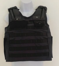 SECOND CHANCE Women Standard Armor Plate Carrier L Side Open Navy Molle