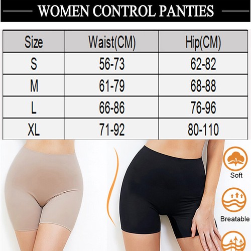 Anti Chafing Slip Shorts for Under Dresses Underskirt Women Panty Underwear Soft - Picture 13 of 27
