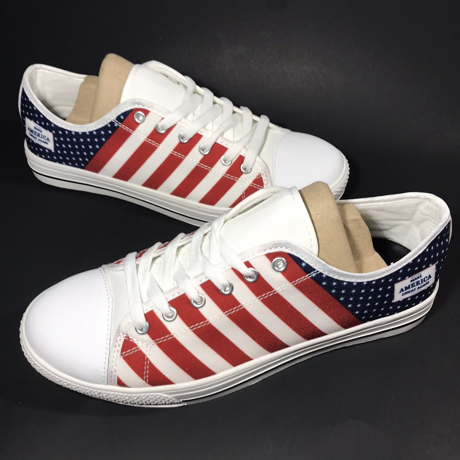 maga tennis shoes