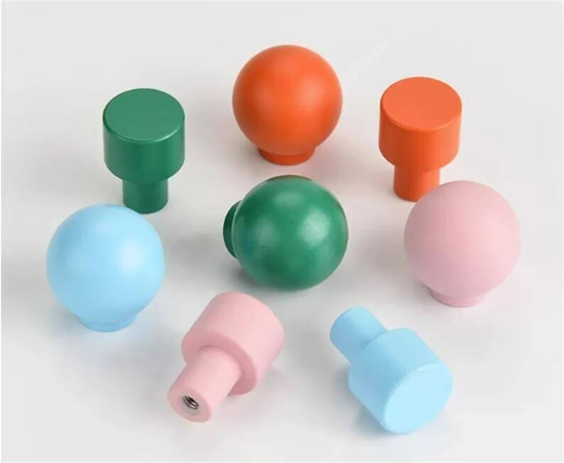 MFYS fashion home Colorful Drawer Pull Knob Kids Cabinet Handle Dresser Pull
