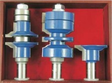 INTERIOR/EXTERIOR DOOR RAIL & STILE ROUTER BIT SETS