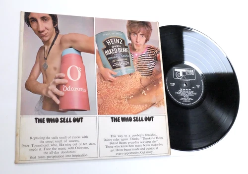 THE WHO SELL OUT LP MONO VINYL Rare Original 1967 UK 1st Press Track Album Psych