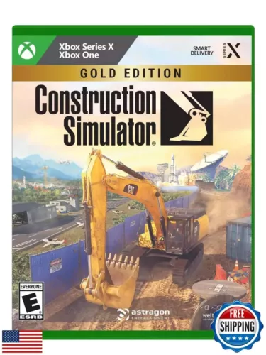 Construction Simulator Gold Edition - Xbox Series X New Sealed