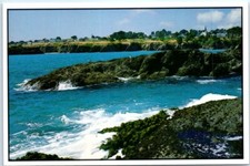 Postcard - Mendocino Bay, Northern California Highway 1, USA